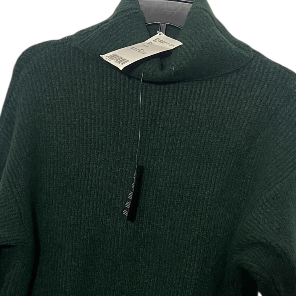 Mango Robert Knit Ribbed Sweater Dress Dark Green Size XS - Picture 12 of 13
